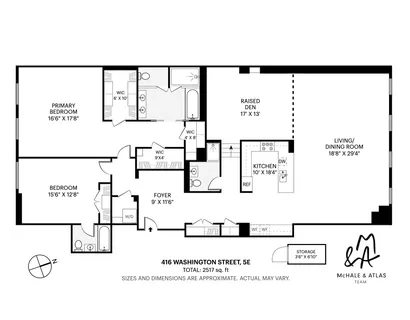 $5,300,000 | 92 Laight Street, Unit 5E | TriBeCa