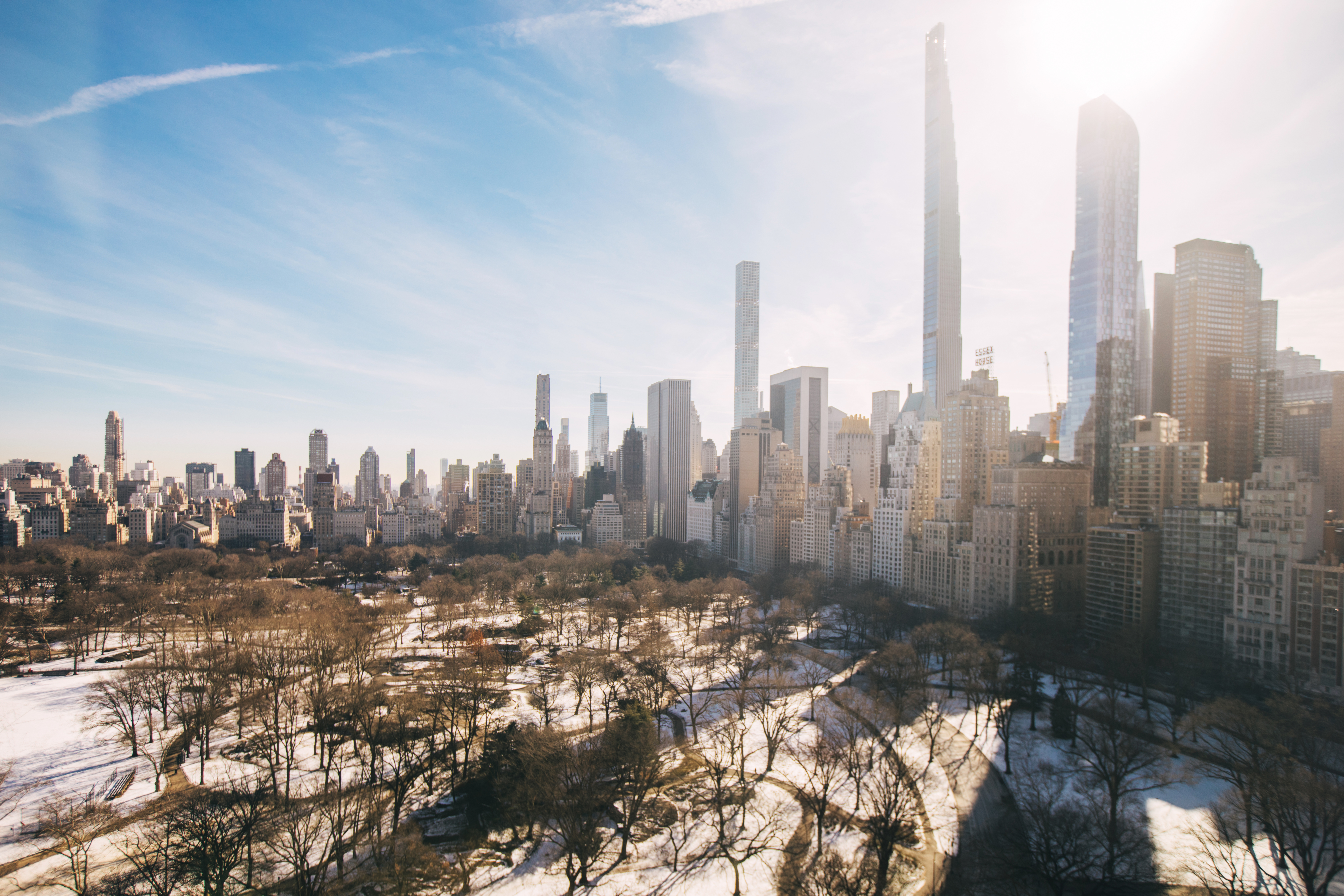 25 Central Park West, Unit 25K Manhattan, NY 10023 - Photo 5 of 14 a view of a city with tall buildings