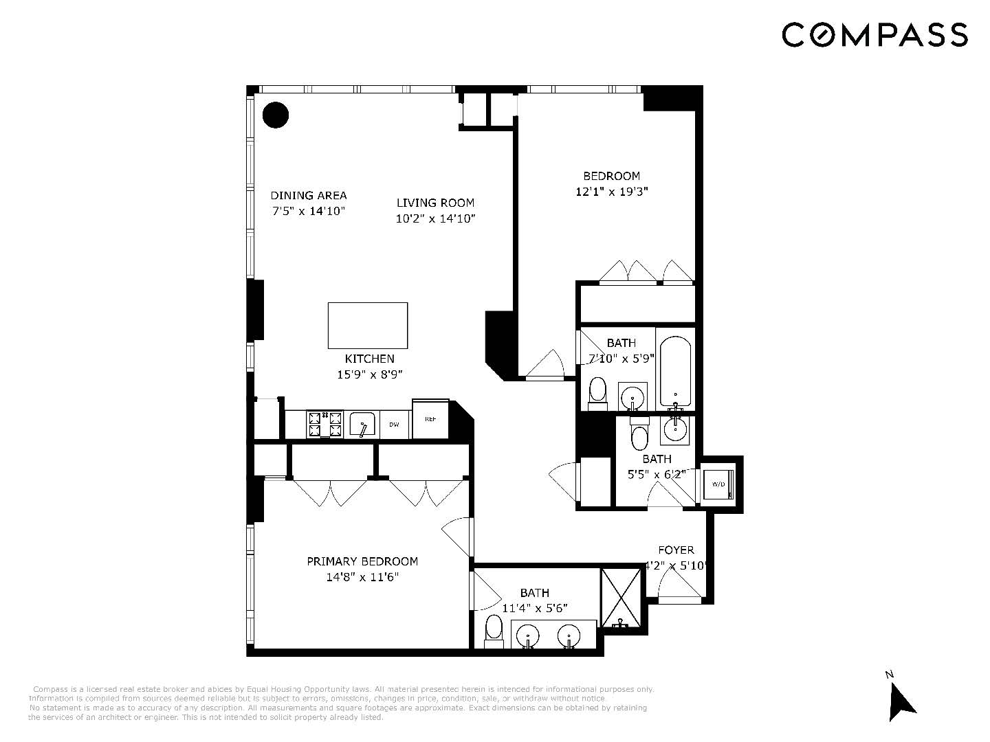 310 West 52nd Street, Unit 22H Manhattan, NY 10019 - Photo 12 of 12 a picture of a book and a bed