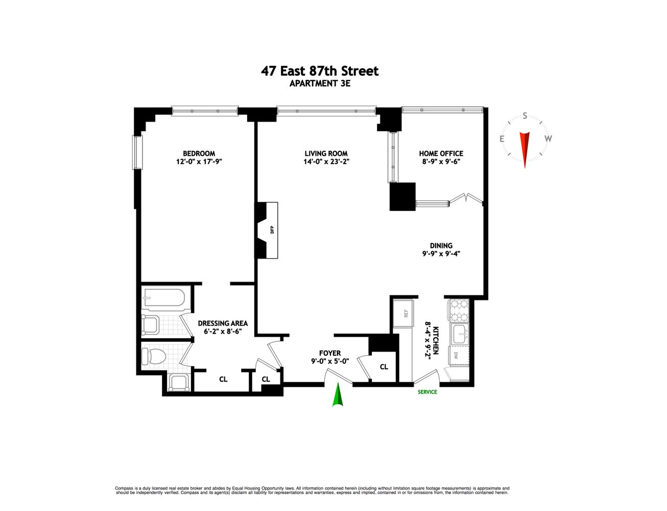 $810,920 | 47 East 87th Street, Unit 3E | Upper East Side