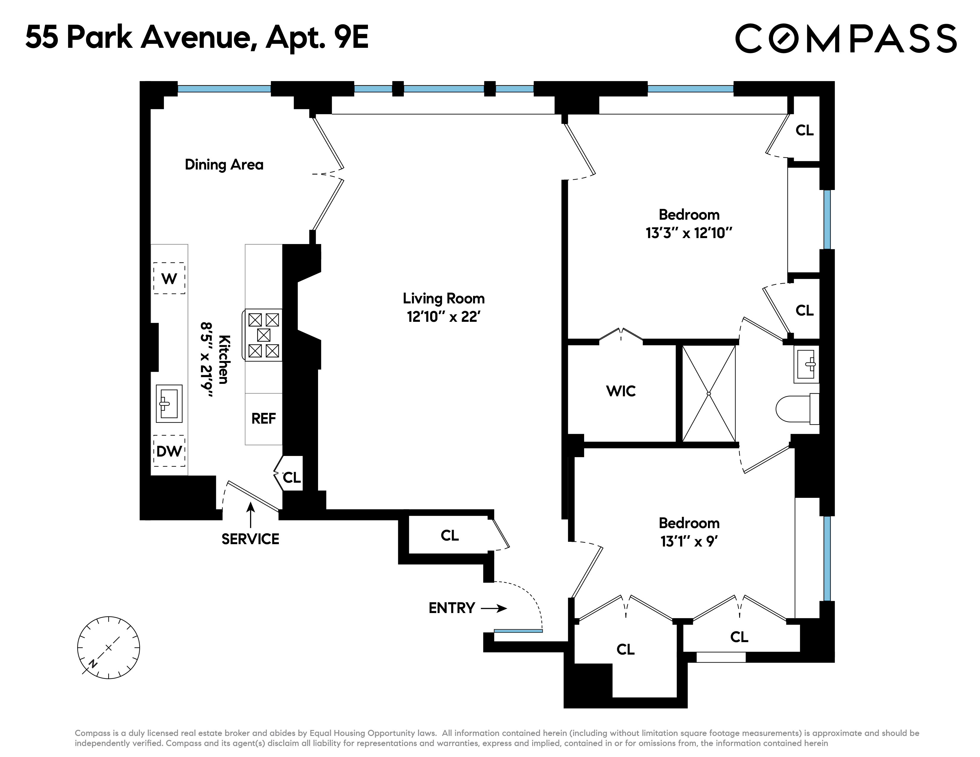 55 Park Avenue, Unit 9E Manhattan, NY 10016 - Photo 9 of 9