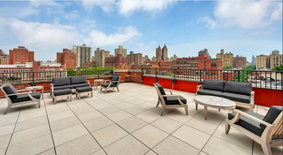 150 West 87th Street, Unit 7B Manhattan, NY 10024 - Photo 7 of 10 a view of a terrace with sitting area