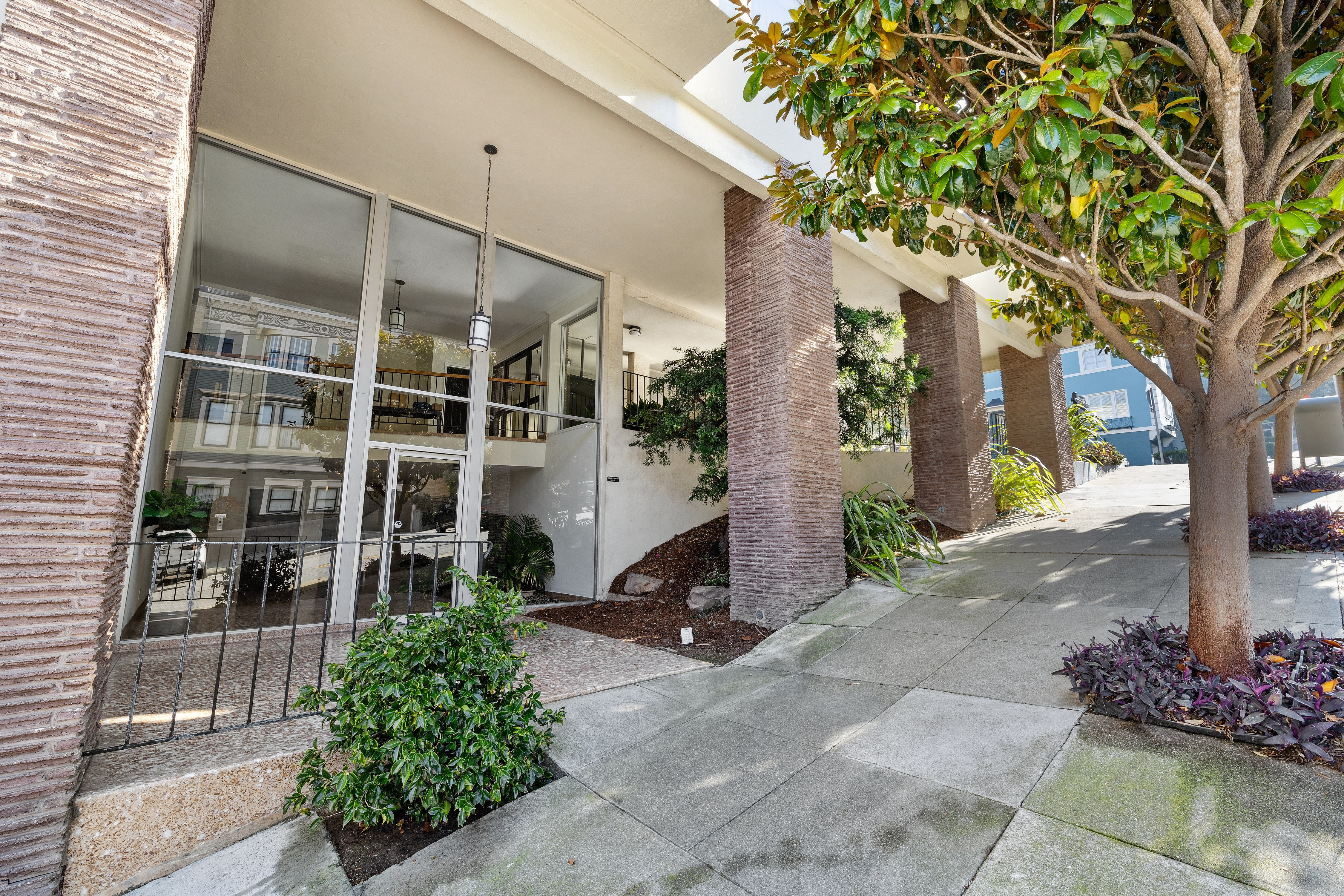 1998 Pacific Avenue San Francisco, CA 94109 - Photo 20 of 28 a view of a building with a tree