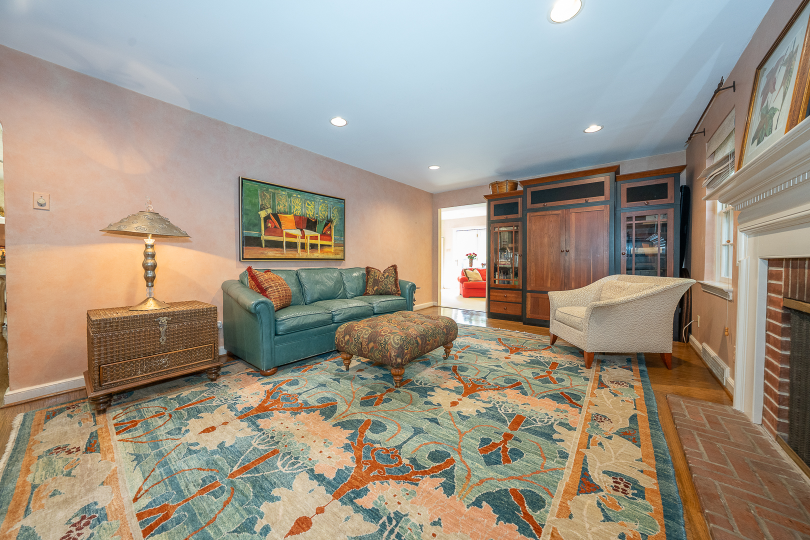 519 Mercer Road Merion Station, PA 19066 - Photo 26 of 58 a bedroom with furniture large window and lamp