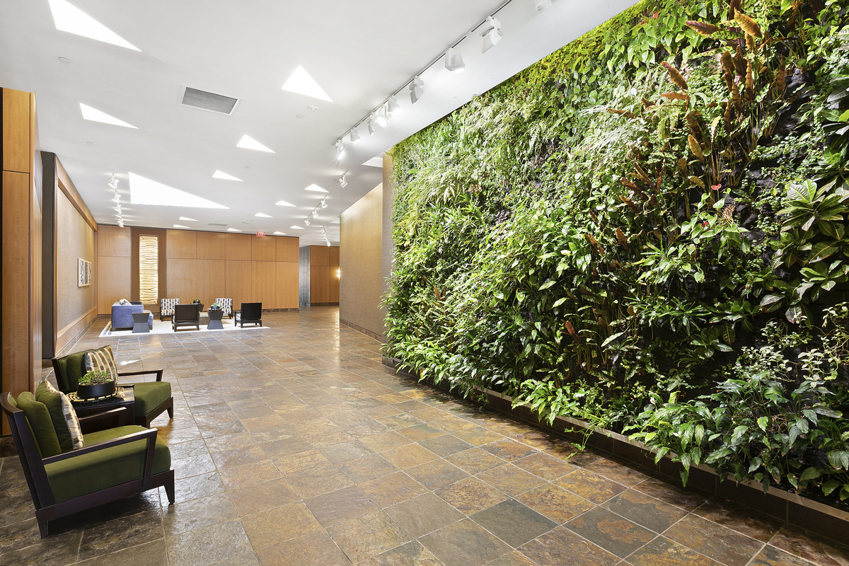 40 West 116th Street, Unit B503 Manhattan, NY 10026 - Photo 17 of 36 a lobby with yard and a potted plant