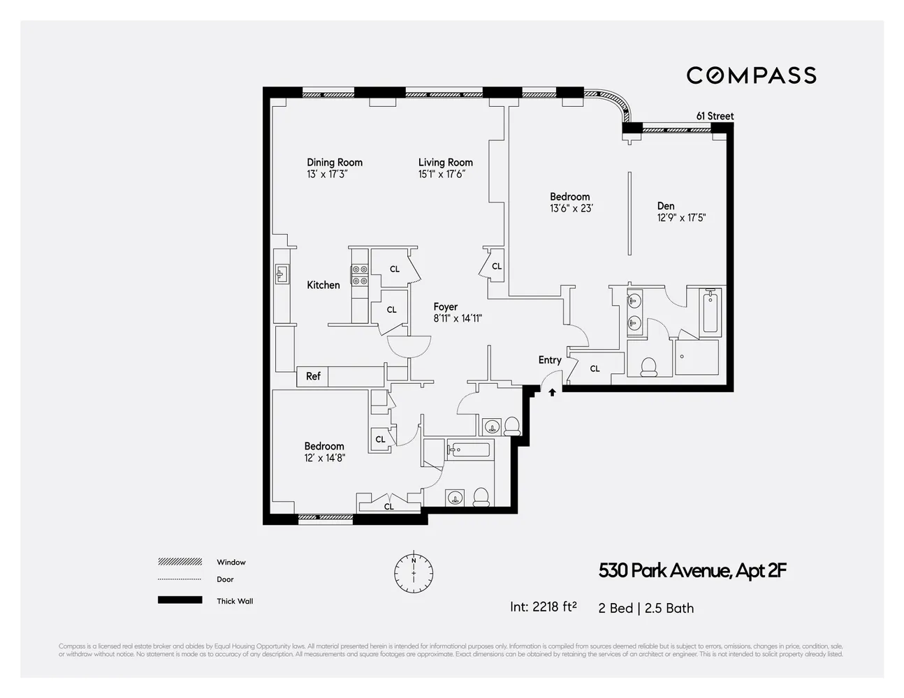 $30,000 | 530 Park Avenue, Unit 2F | Lenox Hill