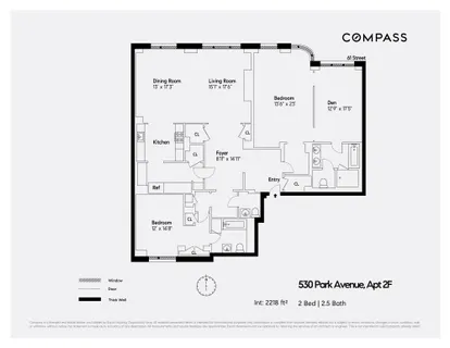 $30,000 | 530 Park Avenue, Unit 2F | Lenox Hill