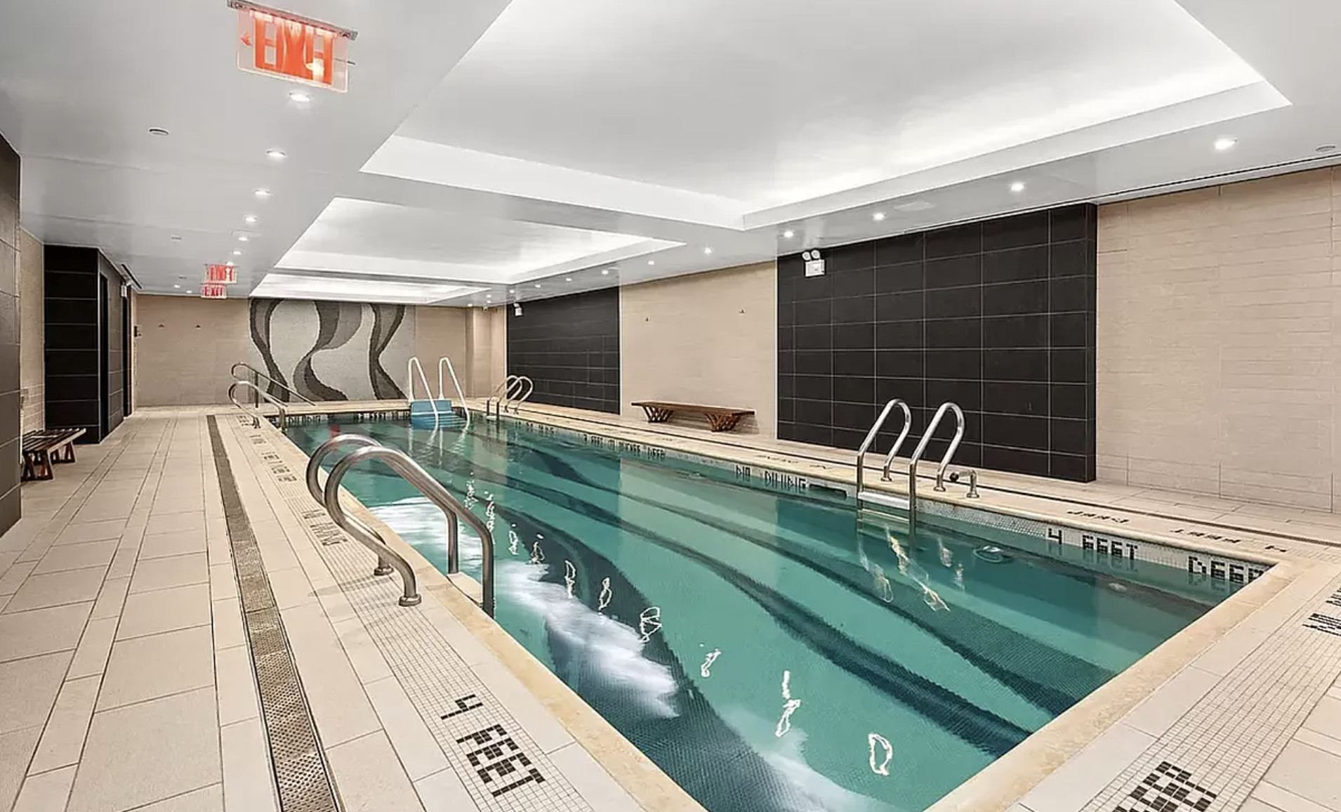 166 West 18th Street, Unit PHA Manhattan, NY 10011 - Photo 22 of 26 a view of a swimming pool and window