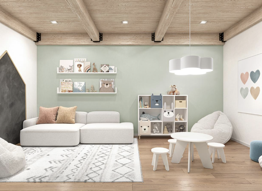 120 Java Street, Unit 3B Brooklyn, NY 11222 - Photo 13 of 15 a living room with furniture and a wooden floor