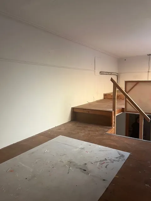 a view of an front door