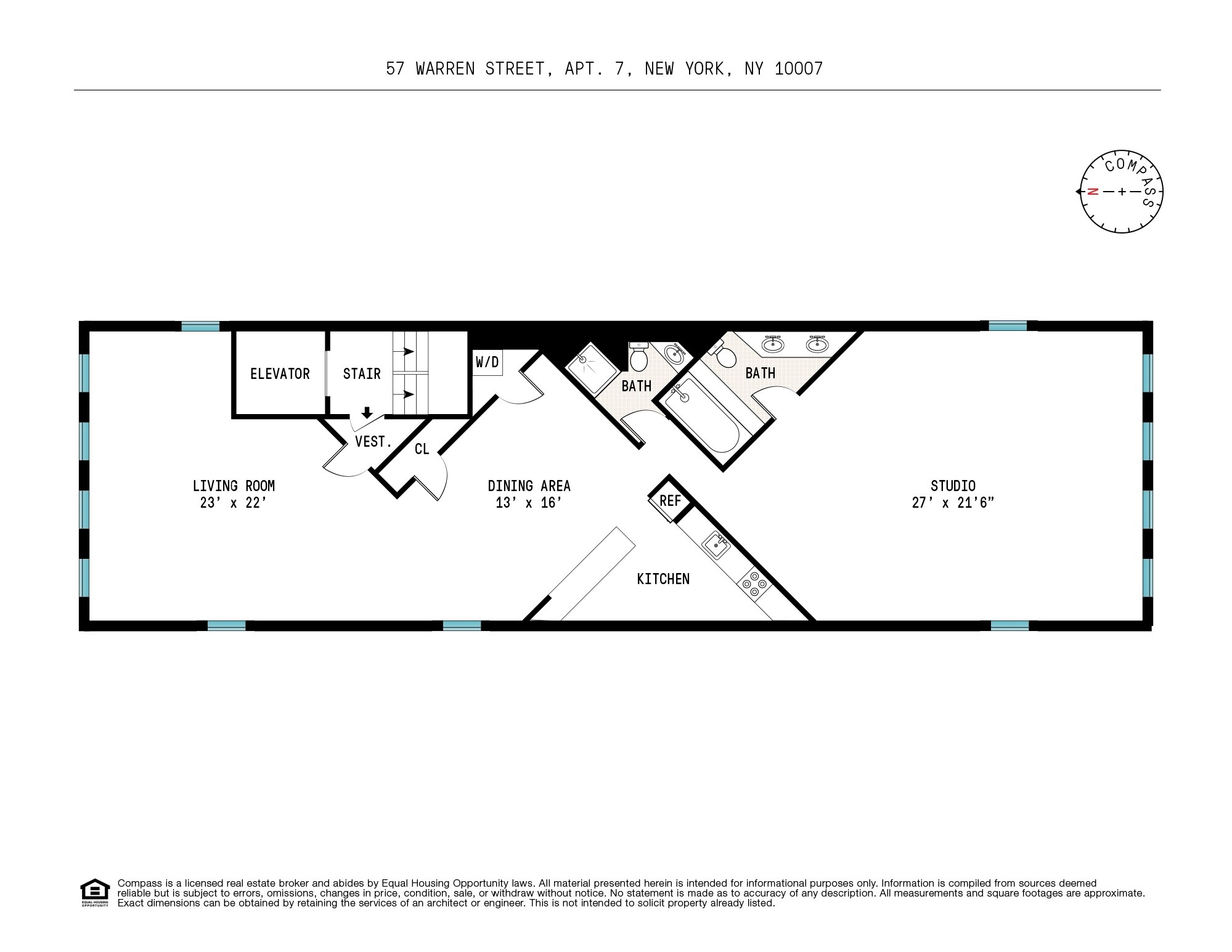 57 Warren Street, Unit 7 Manhattan, NY 10007 - Photo 15 of 16