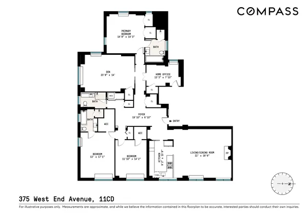 $5,495,000 | 375 West End Avenue, Unit 11CD | Upper West Side