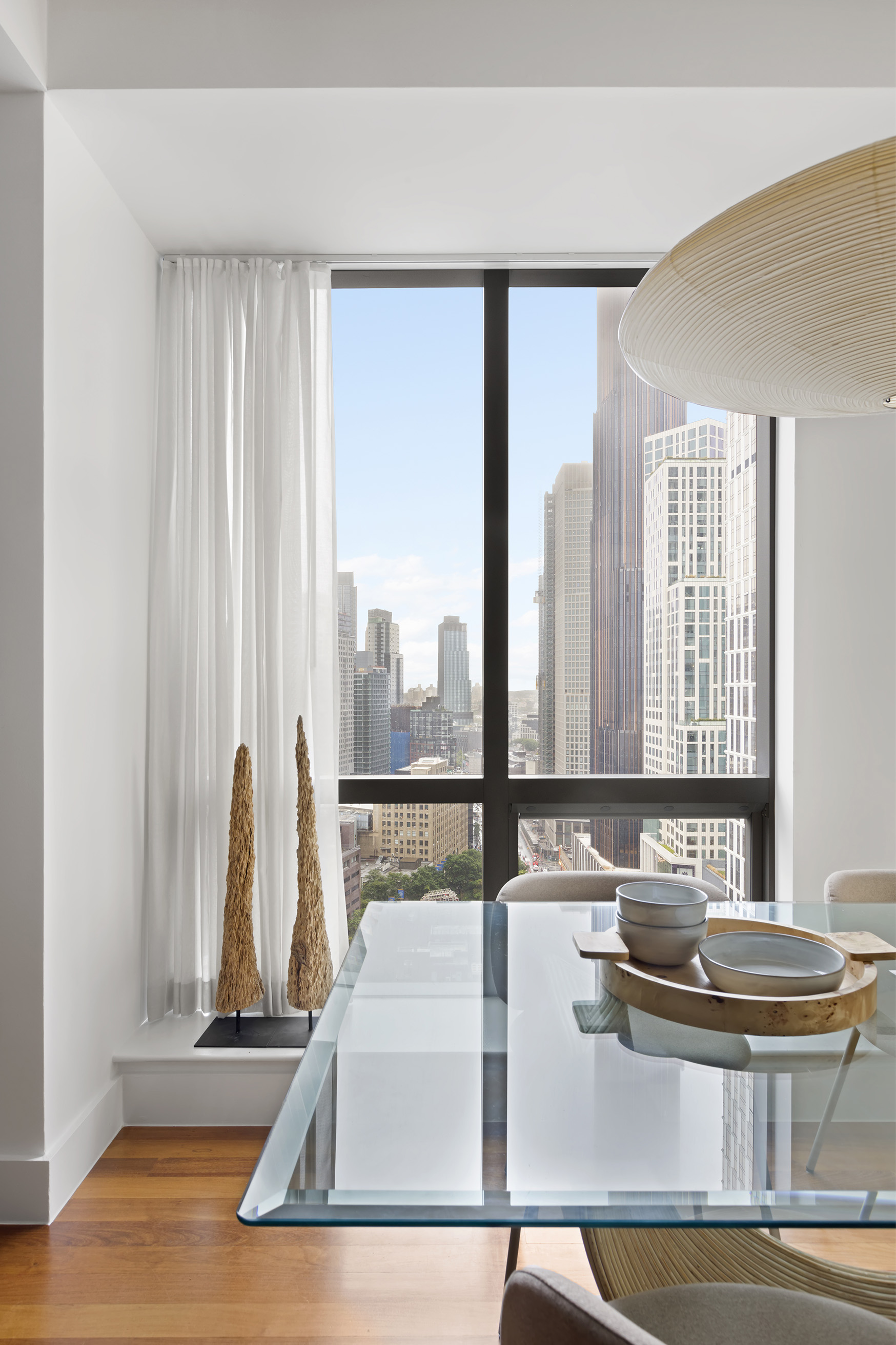 150 Myrtle Avenue, Unit 2506 Brooklyn, NY 11201 - Photo 4 of 16 a view of a kitchen with kitchen island granite countertop a sink and a window