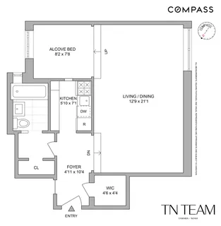 $770,000 | 165 West 20th Street, Unit 5C | Chelsea