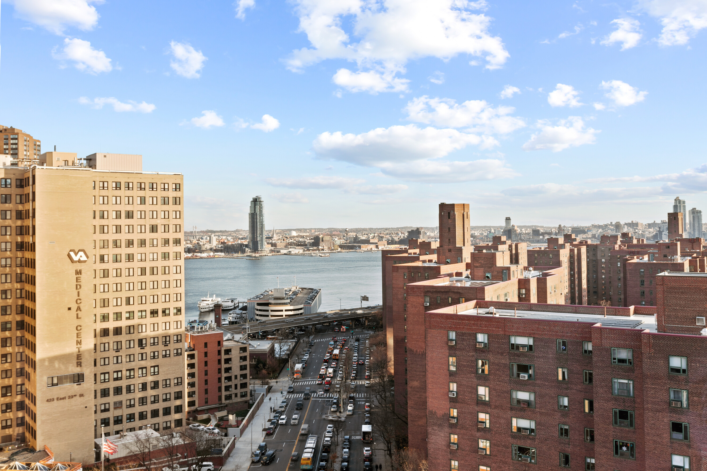 385 1st Avenue, Unit 20B Manhattan, NY 10010 - Photo 4 of 10 a view of a city with tall buildings