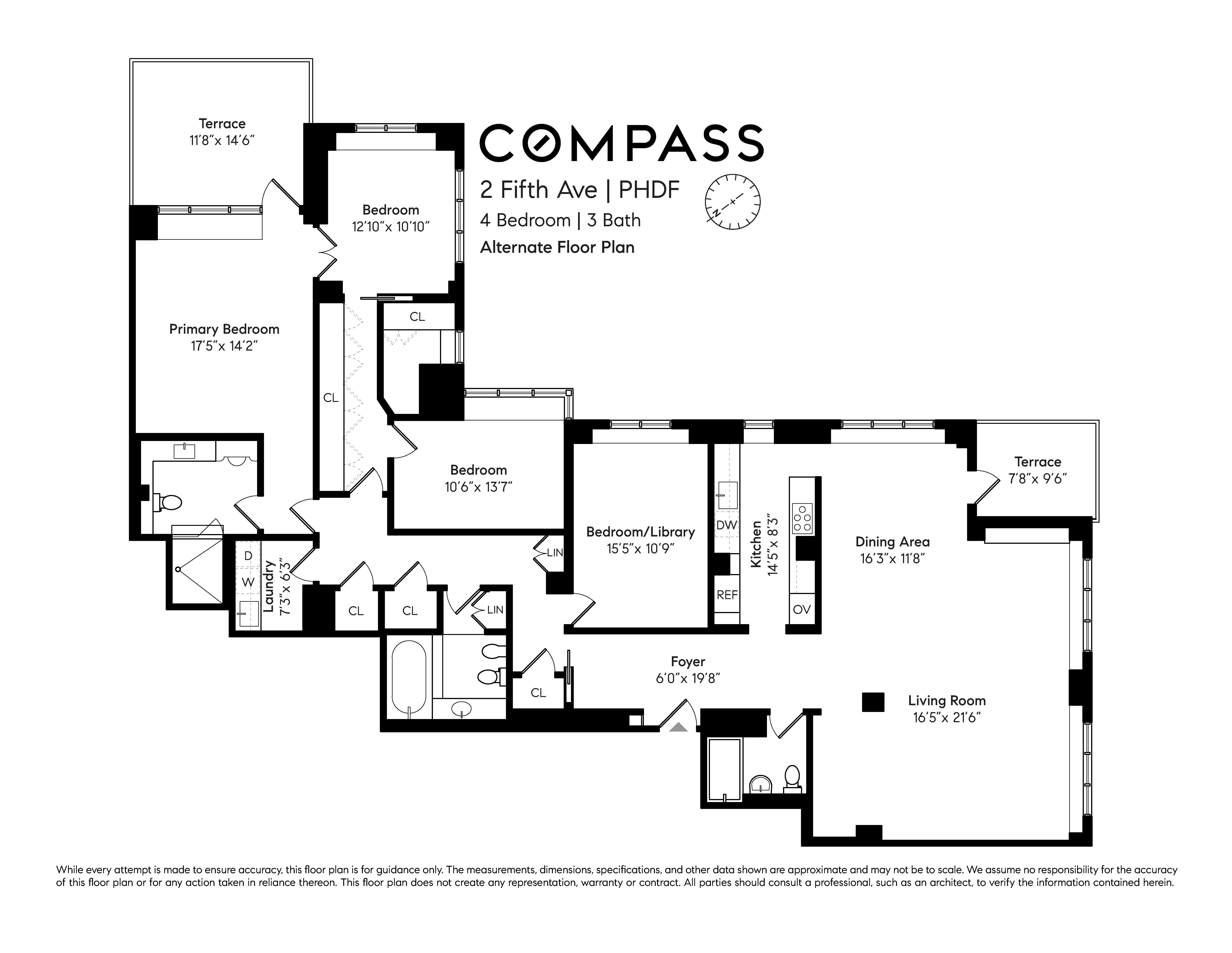 2 5th Avenue, Unit PHDF Manhattan, NY 10011 - Photo 24 of 24 a picture of a black and white photo