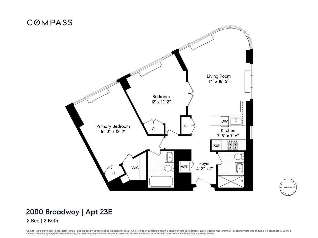 $7,995 | 2000 Broadway, Unit 23E | Upper West Side