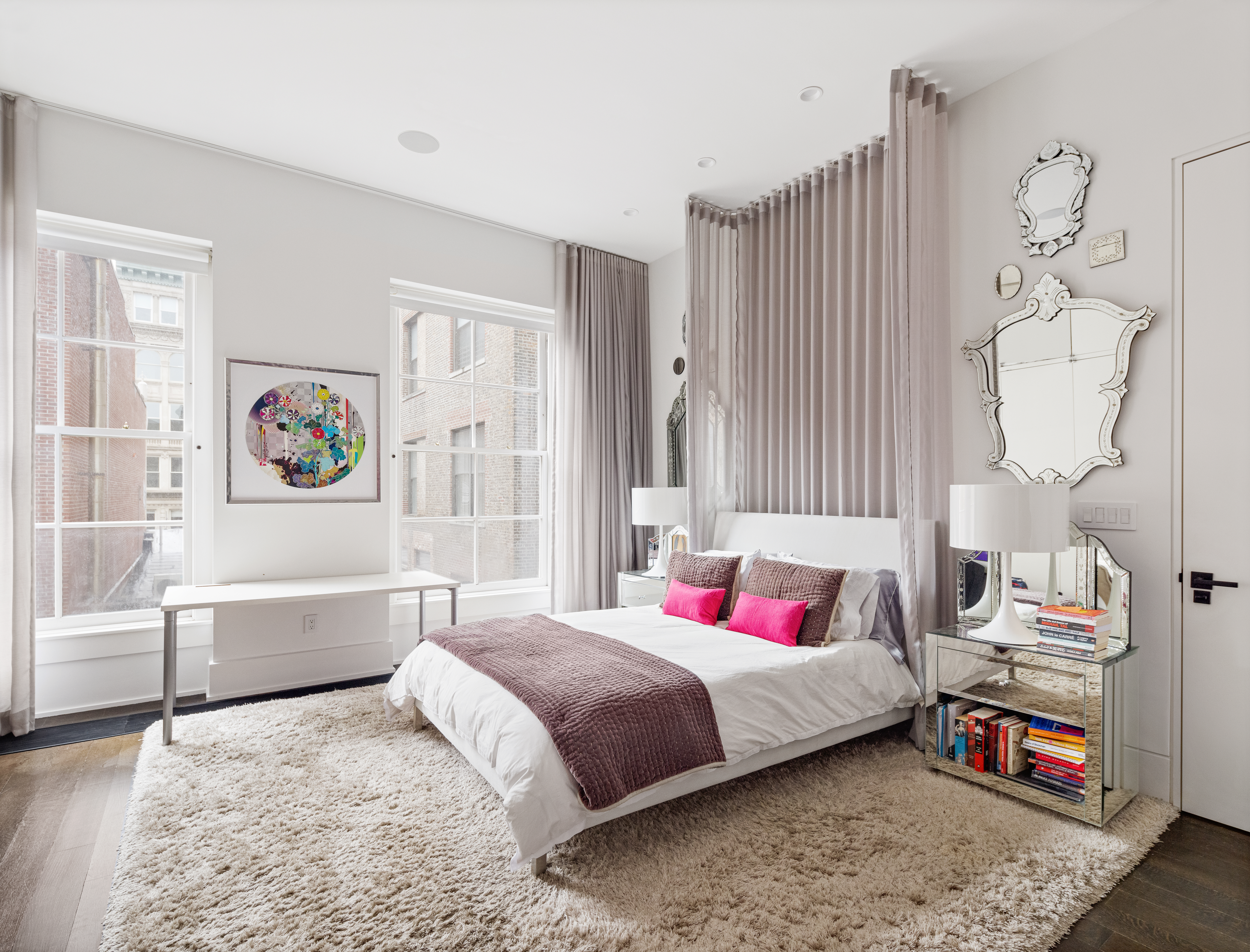 30 Crosby Street, Unit 5B Manhattan, NY 10013 - Photo 9 of 19 a bedroom with a bed and dresser