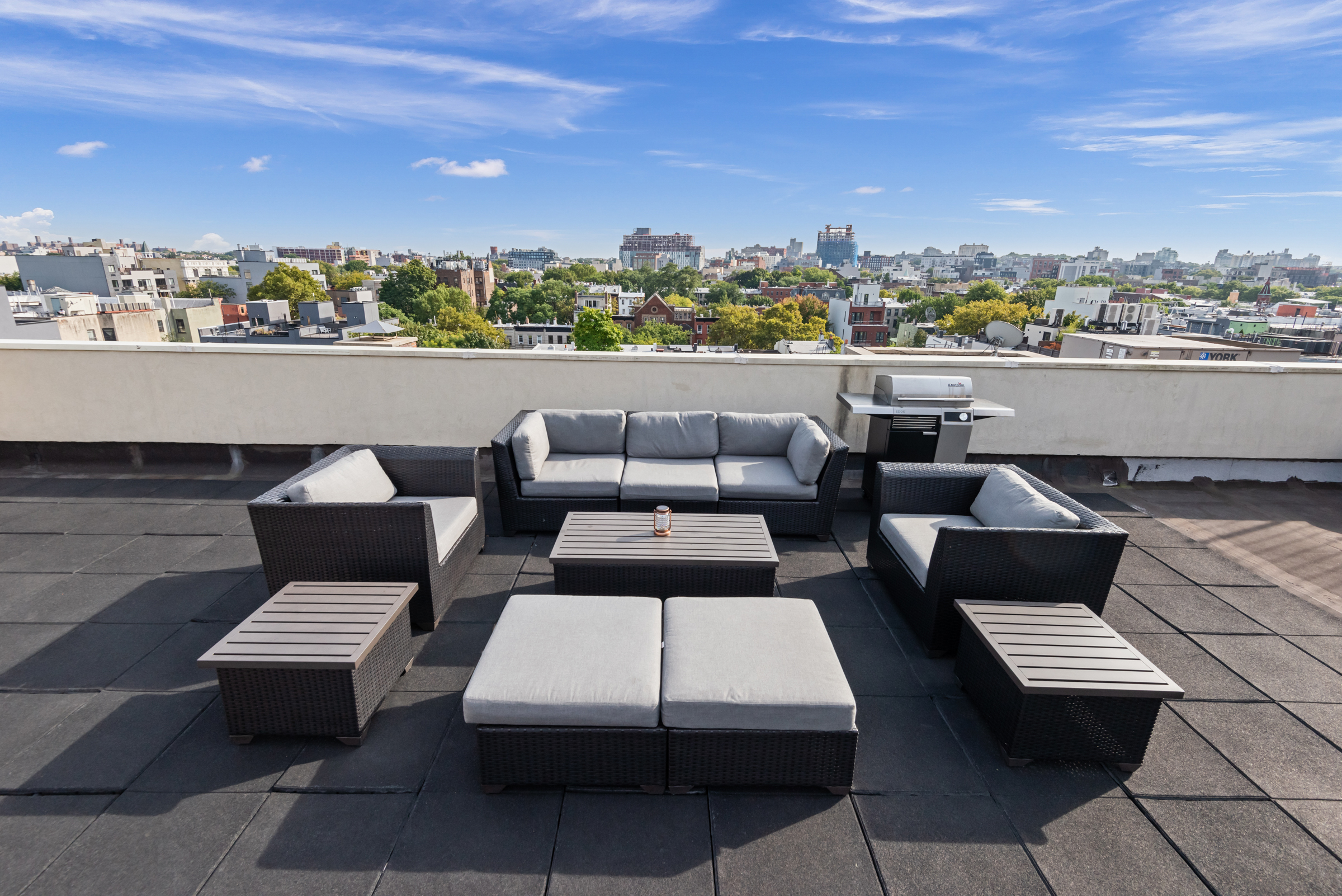 105 Lexington Avenue, Unit 2G Brooklyn, NY 11238 - Photo 15 of 17 a view of a terrace with furniture