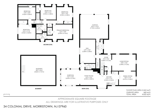 $1,200,000 | 34 Colonial Drive, Morristown, NJ 07960
