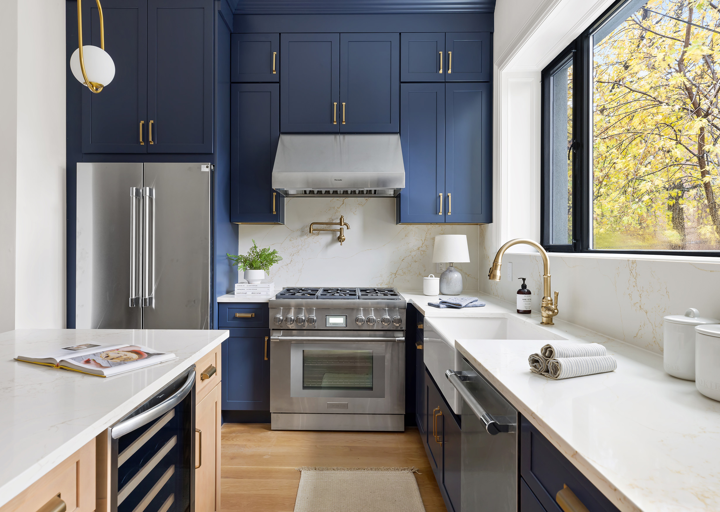 601 Halsey Street Brooklyn, NY 11233 - Photo 6 of 14 a kitchen with a stove and a refrigerator