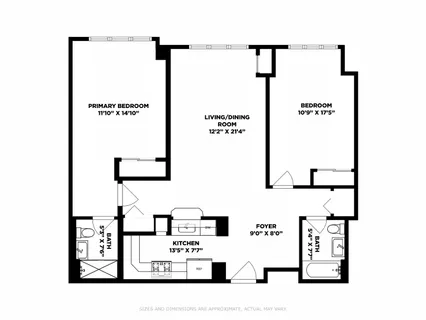 a picture of a bench in front of a wall