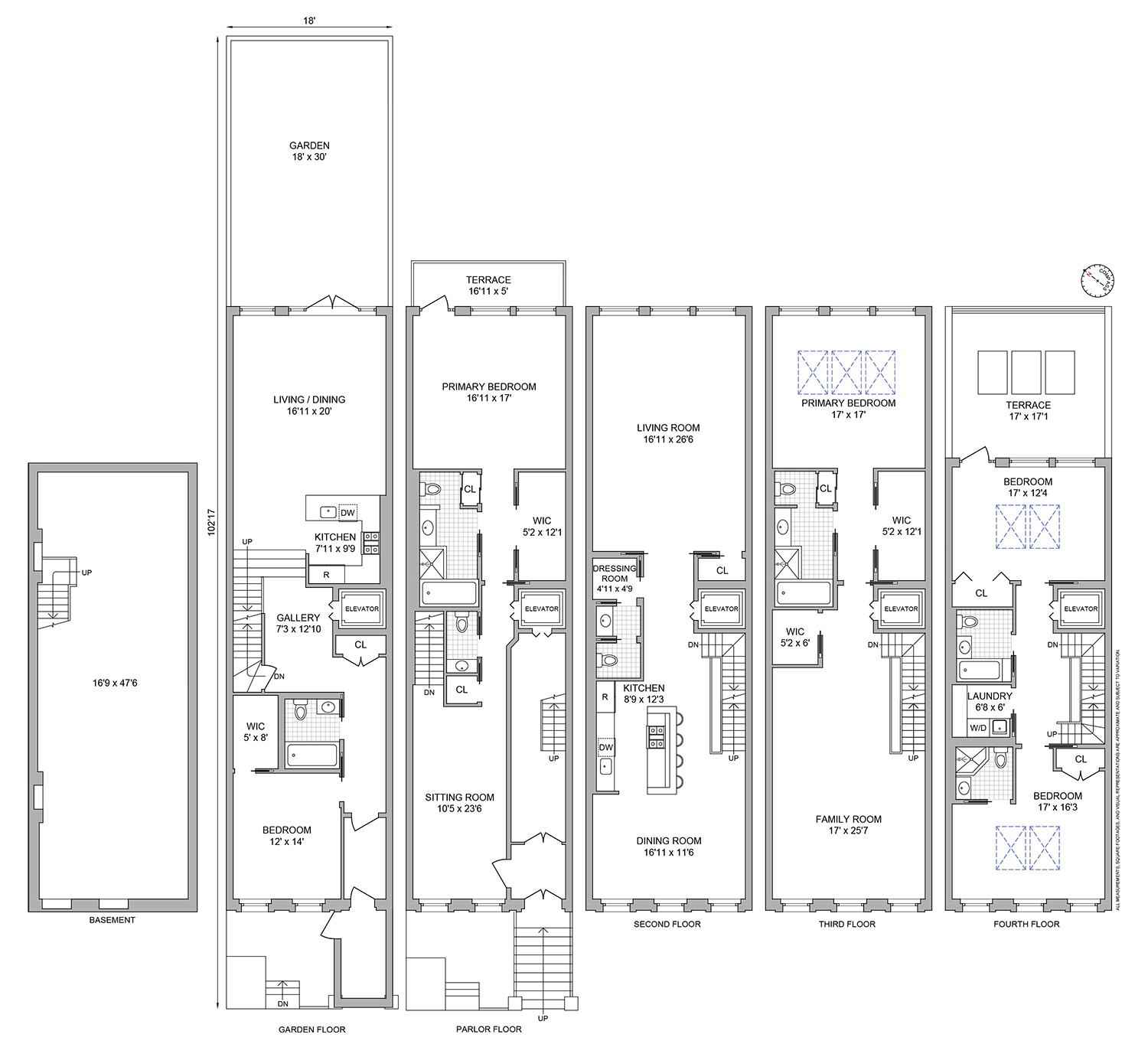 55 West 71st Street Manhattan, NY 10023 - Photo 11 of 11 a picture of a bathroom with a shower
