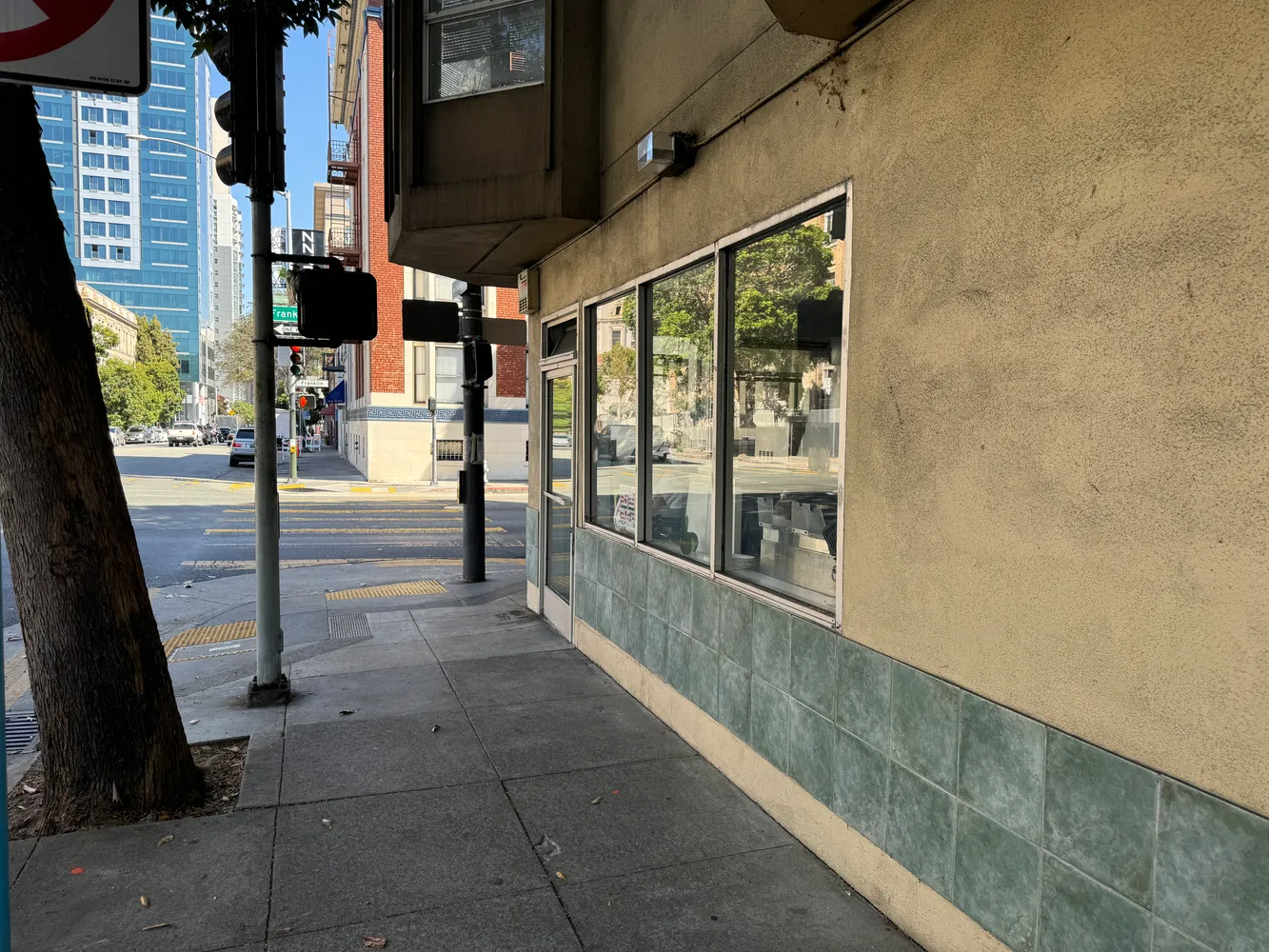 a view of steet corner