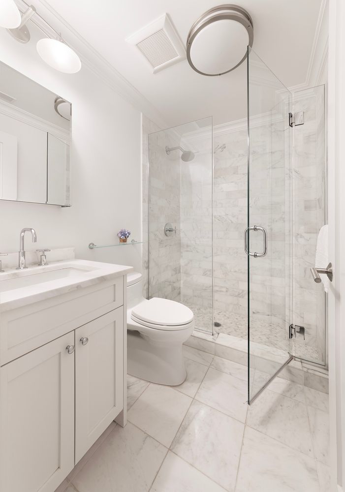 554 East 82nd Street, Unit 1/2 Manhattan, NY 10028 - Photo 10 of 13 a bathroom with a toilet sink and shower