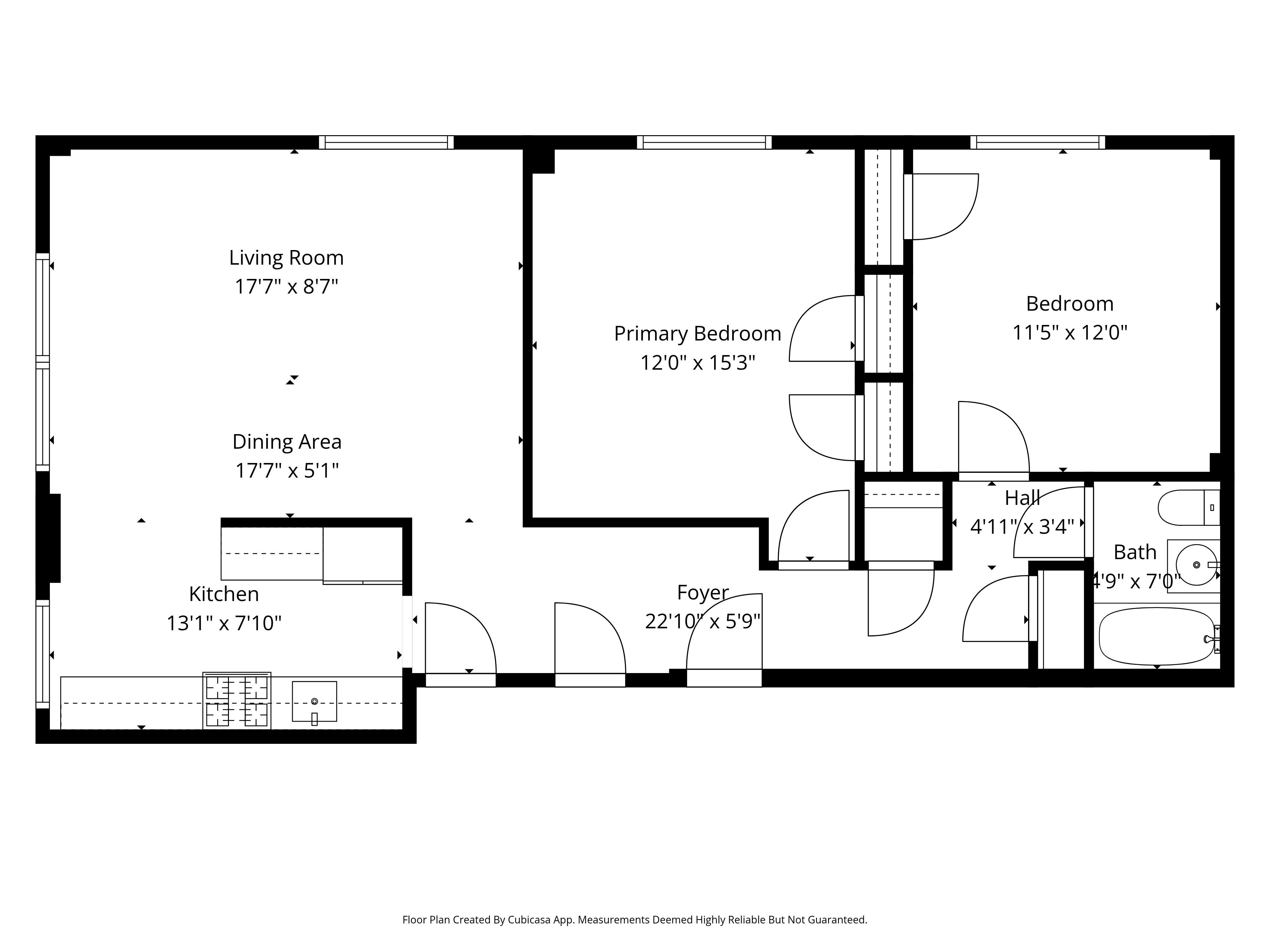 70 La Salle Street, Unit 8C Manhattan, NY 10027 - Photo 18 of 18 a picture of a floor plan