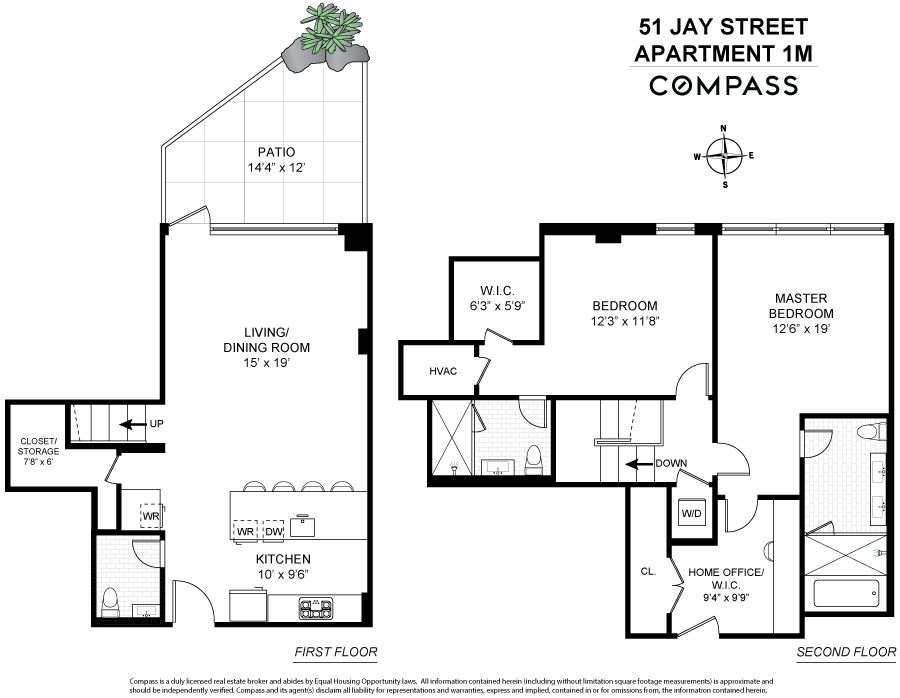 $9,500 | 51 Jay Street, Unit 1M | DUMBO