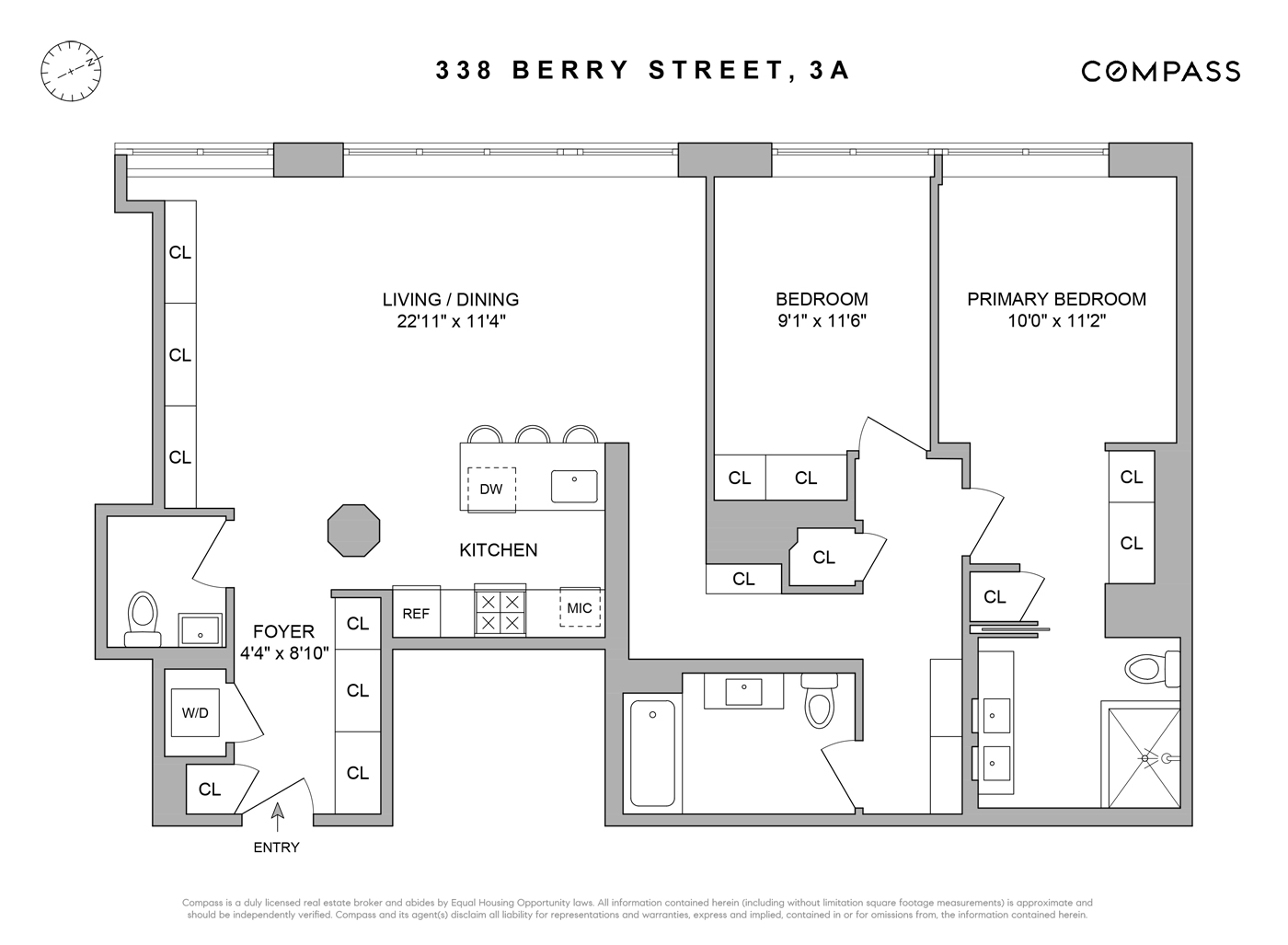 338 Berry Street, Unit 3A Brooklyn, NY 11249 - Photo 21 of 21