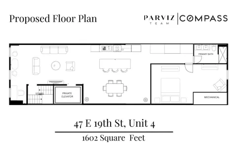 $1,850,000 | 47 East 19th Street, Unit 4 | Flatiron