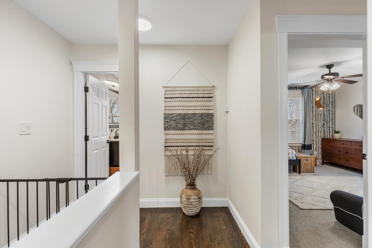 1 Maple Street, Unit 1 Maynard, MA 01754 - Photo 20 of 42 a view of hallway with livingroom and furniture