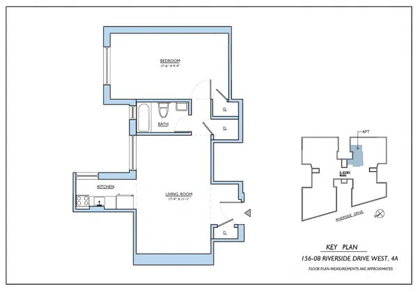 $2,750 | 156-08 Riverside Drive West, Unit 4A | Washington Heights