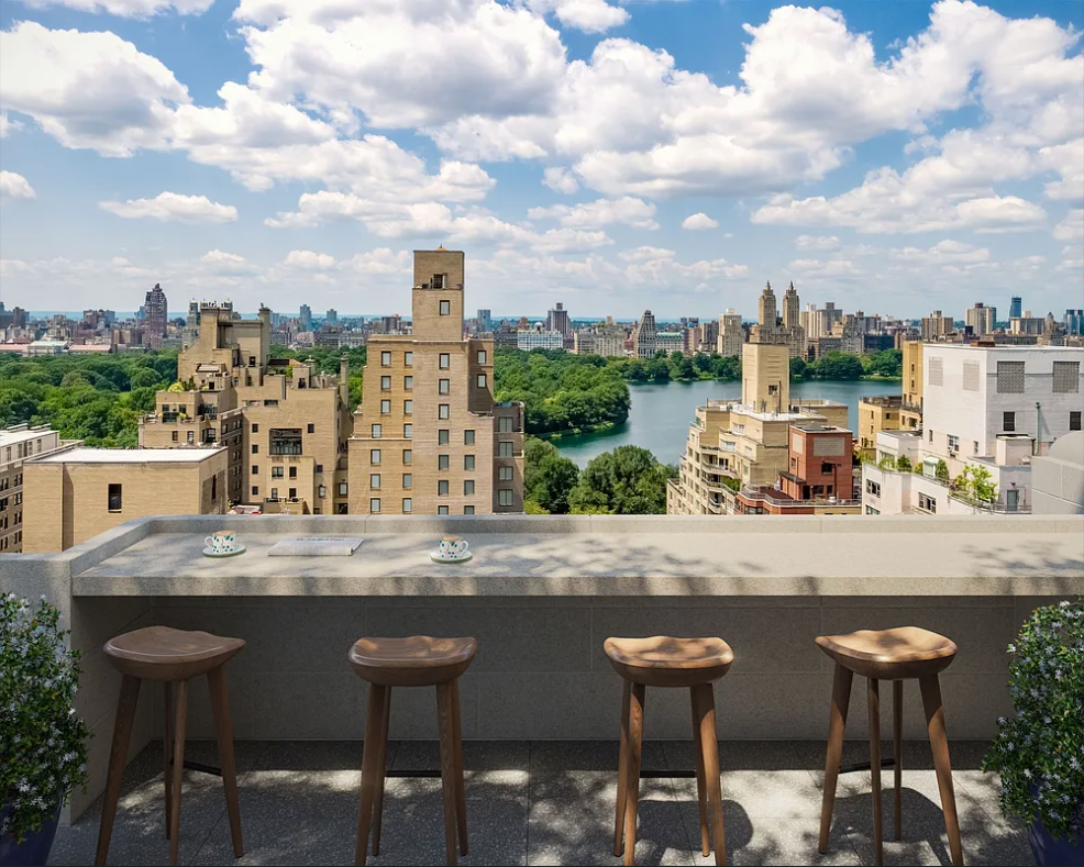 1165 Madison Avenue, Unit 3S Manhattan, NY 10028 - Photo 17 of 25 a view of a chairs and table in a terrace