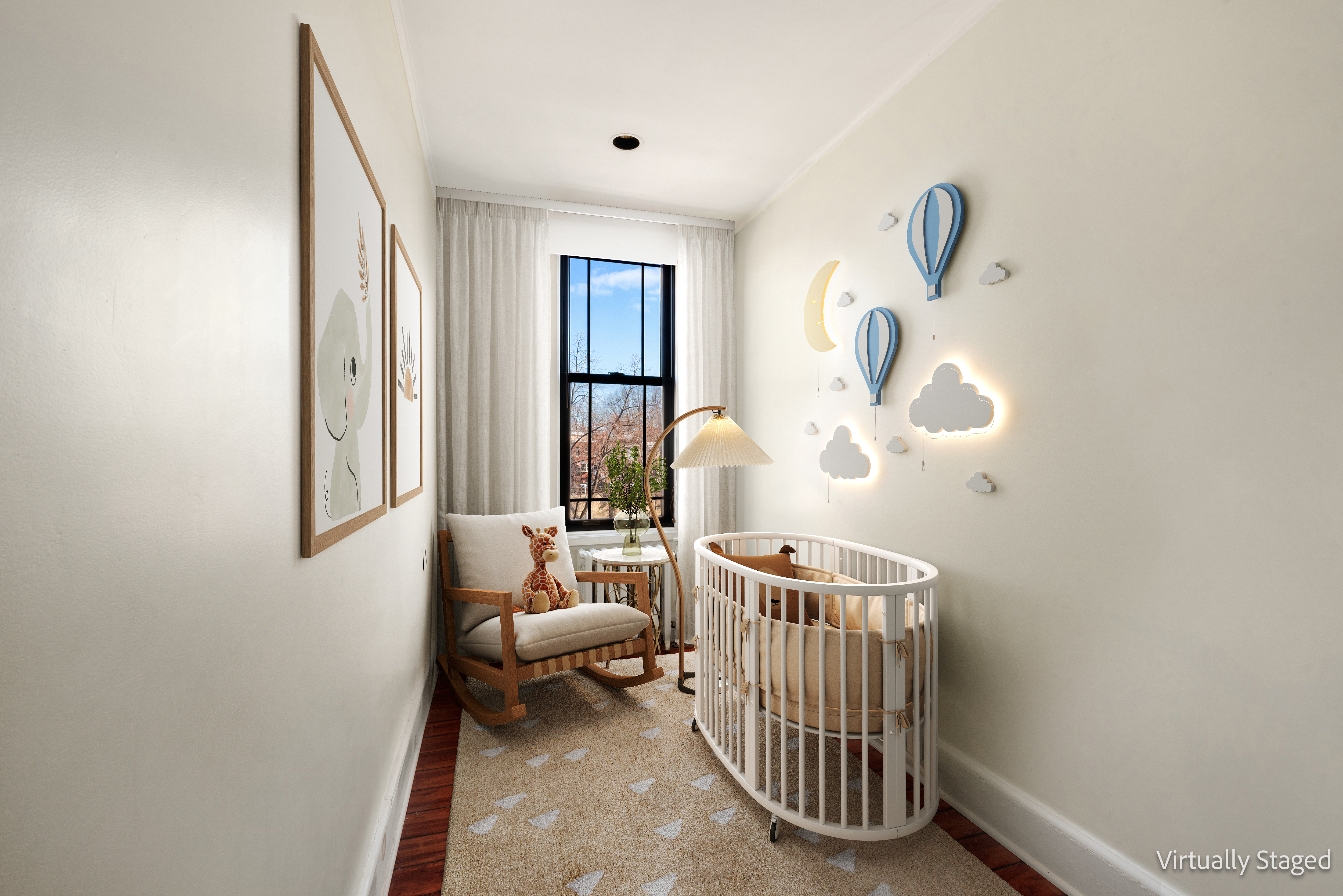 396 19th Street Brooklyn, NY 11215 - Photo 14 of 17 a living room with furniture and a window
