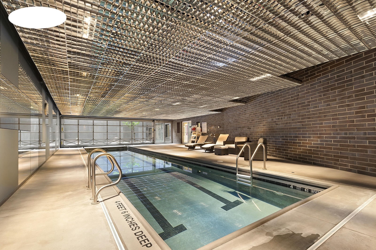 100 11th Avenue, Unit 9D Manhattan, NY 10011 - Photo 9 of 17 a view of a patio with swimming pool