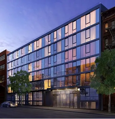 540 West 49th Street, Unit 407N Manhattan, NY 10019 - Photo 3 of 12 a view of a building