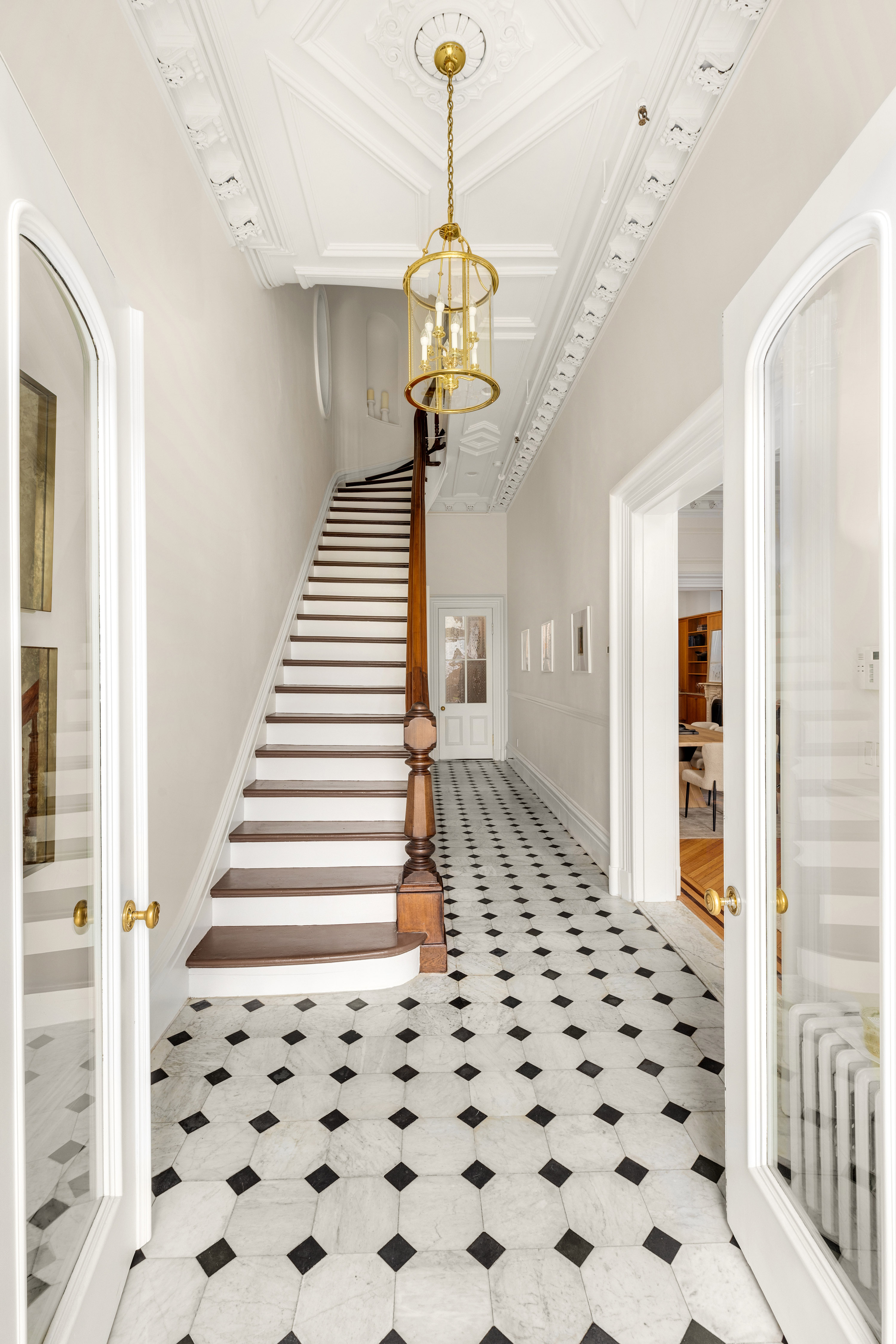 75 Columbia Heights Brooklyn, NY 11201 - Photo 11 of 28 a view of a hallway with windows and stairs