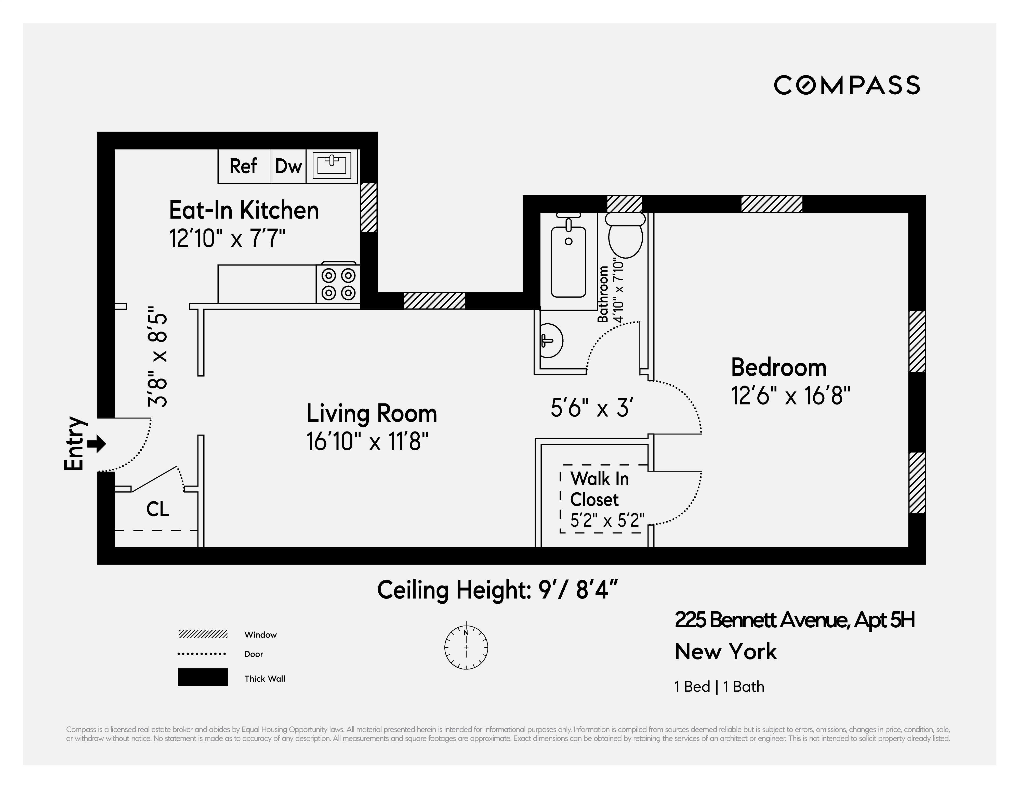 225 Bennett Avenue, Unit 5H Manhattan, NY 10040 - Photo 10 of 10 unknown