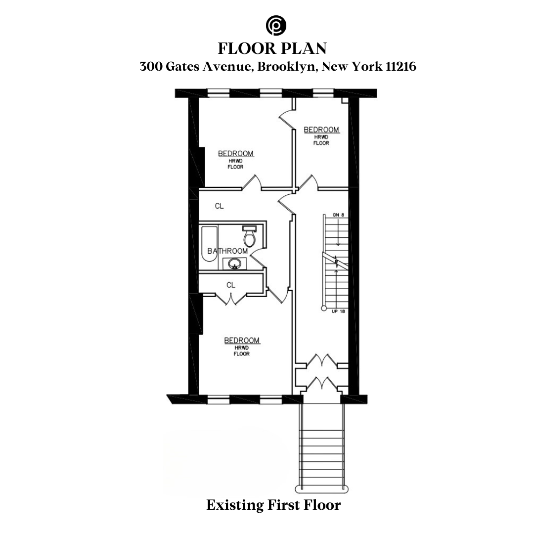 300 Gates Avenue Brooklyn, NY 11216 - Photo 11 of 13 a picture of a bench in a white building