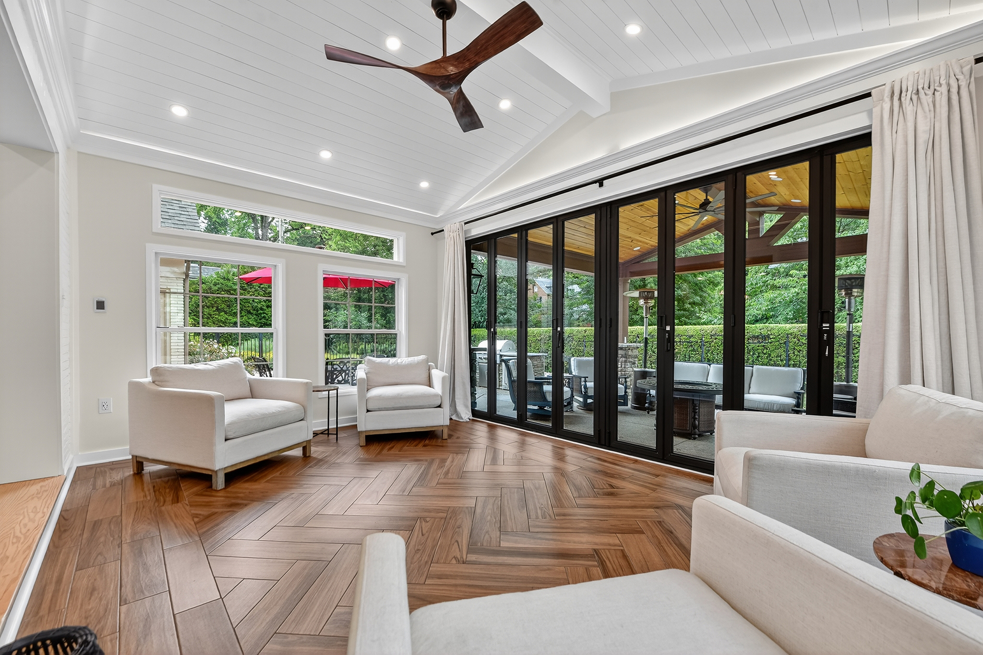 1205 Beaver Road Sewickley, PA 15143 - Photo 41 of 94 a living room with furniture and floor to ceiling windows