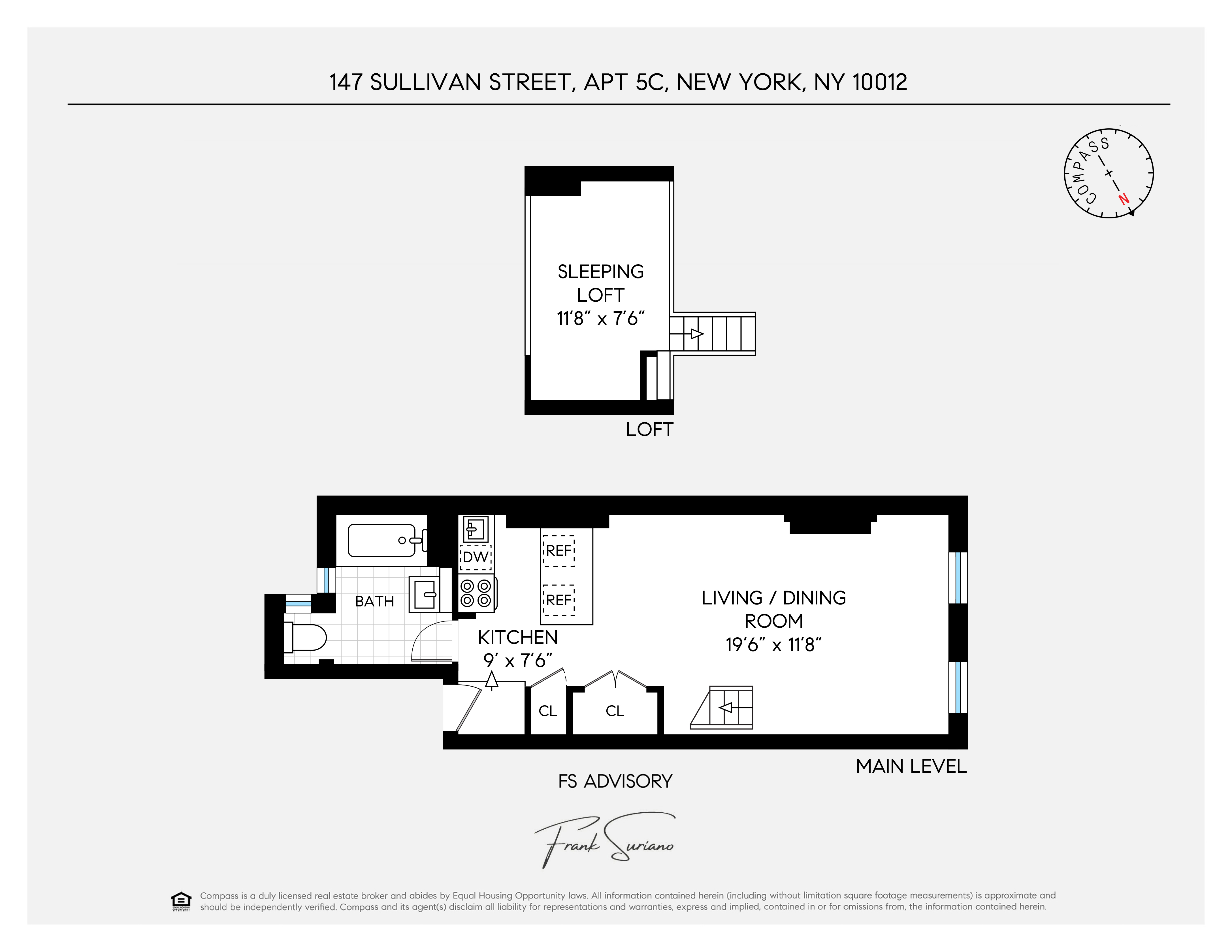 147 Sullivan Street, Unit 5C Manhattan, NY 10012 - Photo 6 of 6 unknown