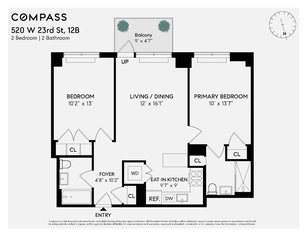 $1,300,000 | 520 West 23rd Street, Unit 12B | Chelsea