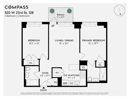 $1,300,000 | 520 West 23rd Street, Unit 12B | Chelsea