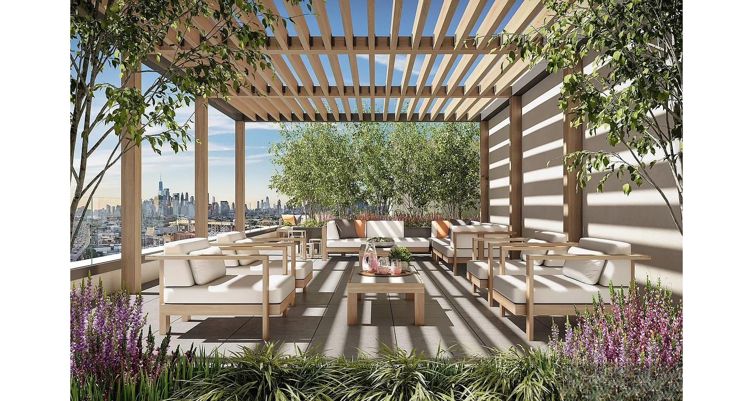 181 18th Street, Unit 412 Brooklyn, NY 11215 - Photo 10 of 15 a view of balcony with outdoor seating and city view