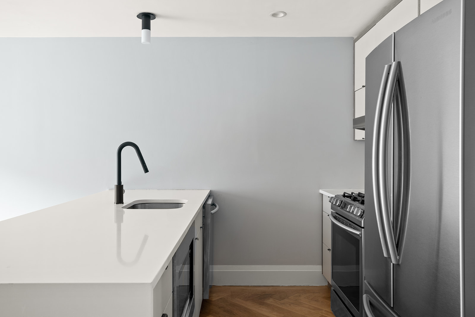 1183 Jefferson Avenue, Unit 1 Brooklyn, NY 11221 - Photo 5 of 11 a close view of a sink and a refrigerator