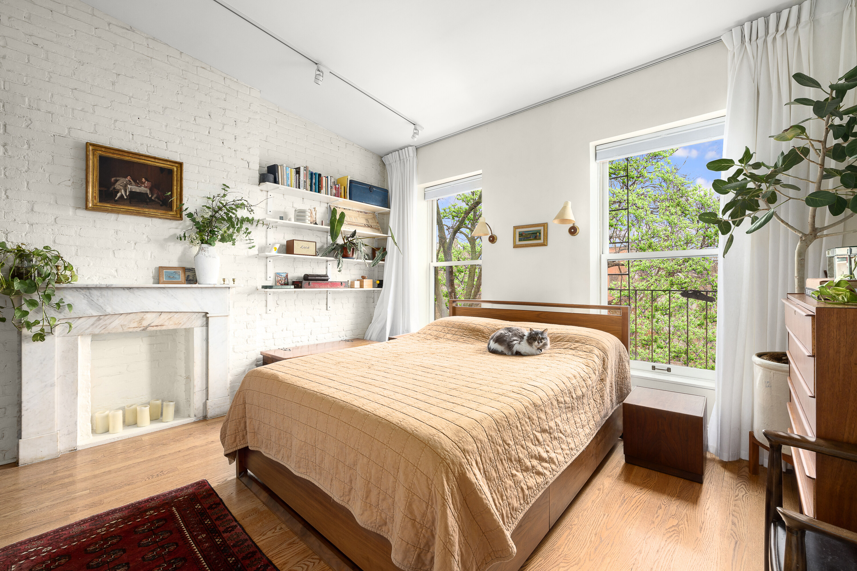 33 Tompkins Place, Unit 3 Brooklyn, NY 11231 - Photo 5 of 17 a bedroom with a bed dresser and a window
