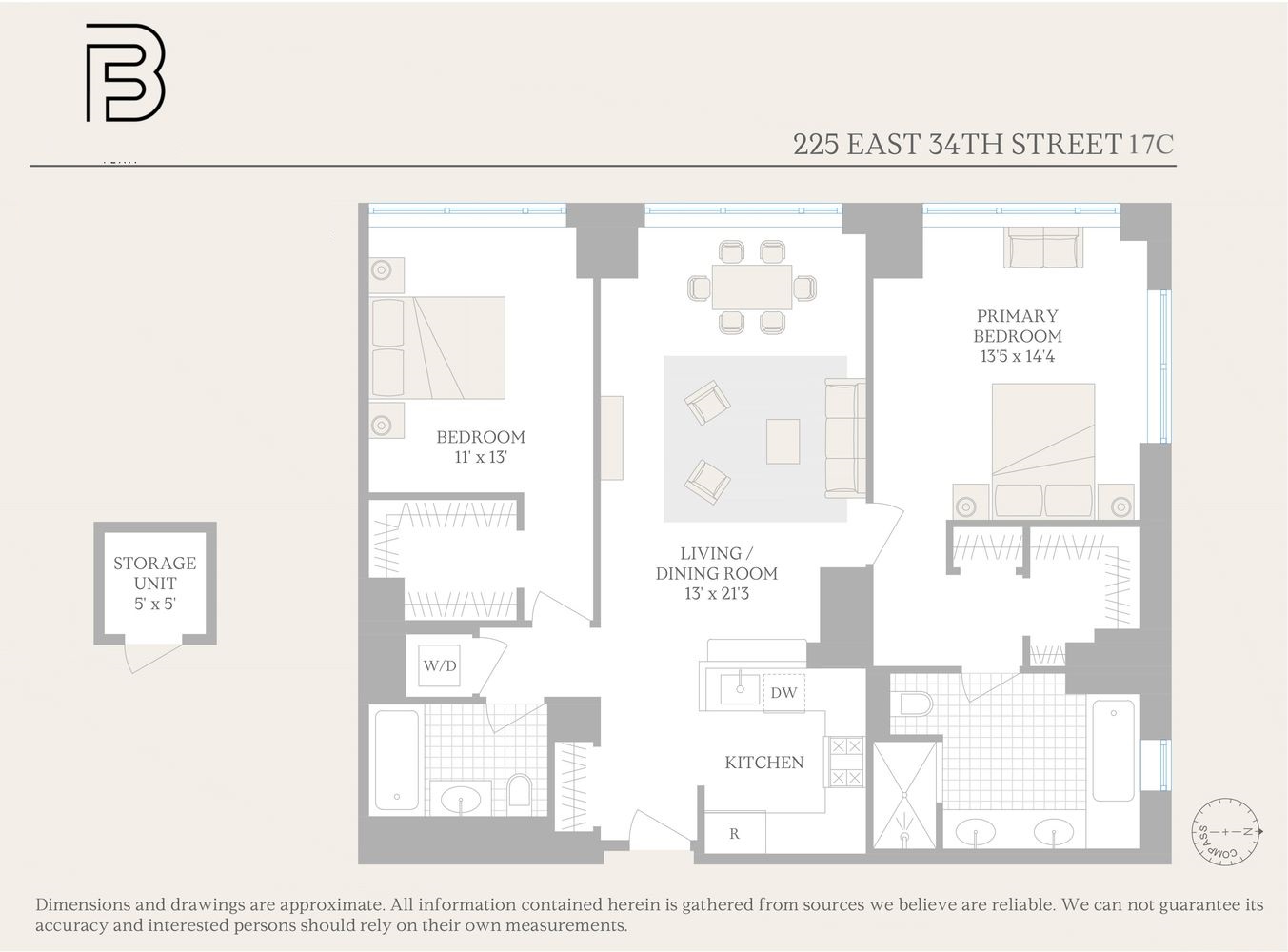 225 East 34th Street, Unit 17C Manhattan, NY 10016 - Photo 19 of 19 unknown